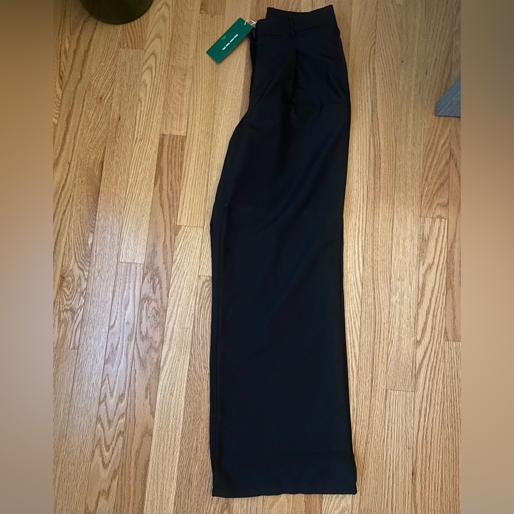Elegant Black Wide Leg Pants